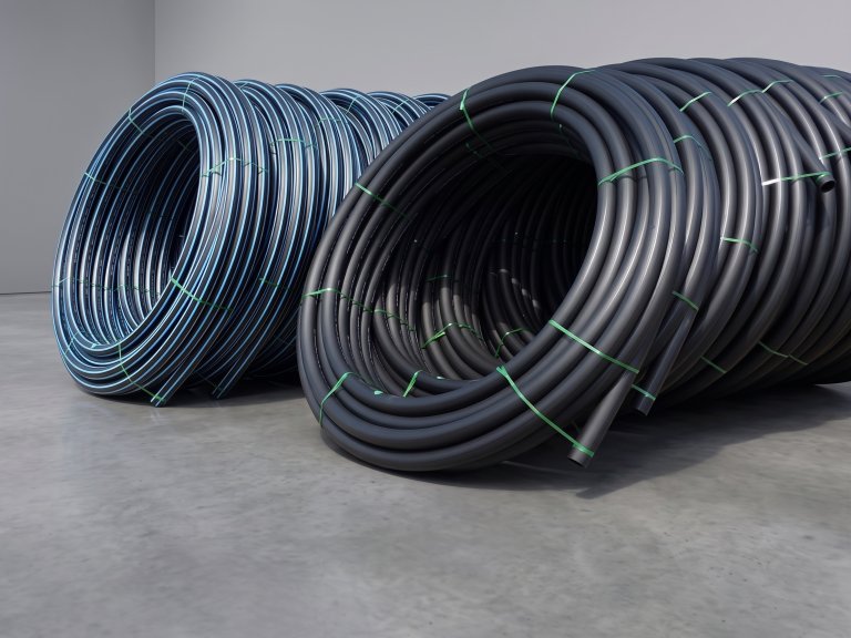 HDPE PE100 Pressure Pipes (Coil & Straight)