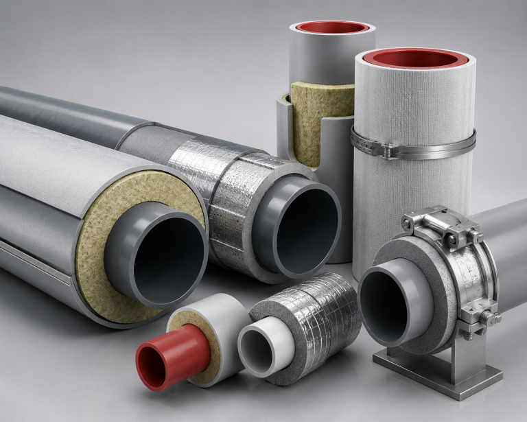 Fire-Resistant and Sound-Insulated Pipes