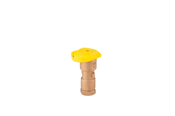 HQ-5-RC 1" İç dişli giriş NPT , 2 tane yiv, 1 gövde, 1¼" çıkış, sarı kapak