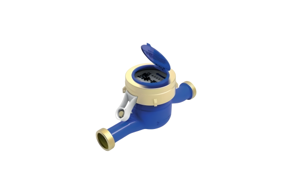 Klepsan İski Onaylı (İstanbul Tipi) Kuru Tip Çok Hüzmeli Soğuk Water Meter 3/4 Inch 190 Mm