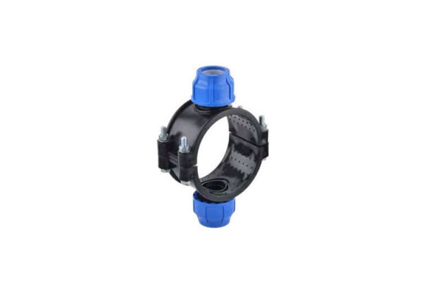 Double Union Kaplin Çıkışlı Clamp Saddle