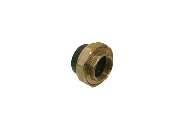 İç Diş Pirinç Rakor U-PVC Çıkışlı