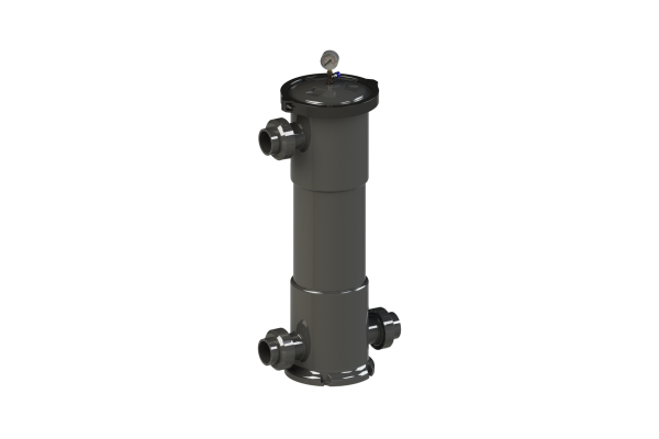 NANO FİBER VORTEX FİLTRE 27 m3/h GİRİŞ-ÇIKIŞ 180°