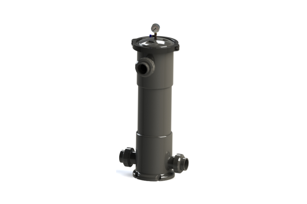 NANO FİBER VORTEX FİLTRE 27 m3/h GİRİŞ - ÇIKIŞ 90°