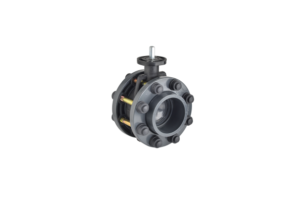 U-PVC Actuator Compatible Butterfly Valve (Set)