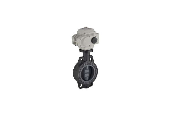 U-PVC Electric Actuated Butterfly Valve 220 V AC (Çıplak)