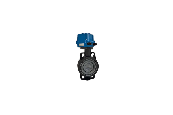 U-Pvc Elektrik Aktüatörlü Kelebek Vana 24 V Dc/ 24 V Ac (Çıplak)
