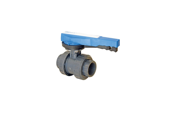U-Pvc Ball Su Valve Double Union Female Threaded (Pozisyon Ayarlı)
