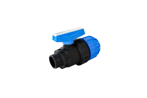 U-Pvc Ball Single Union Male Threaded Single Union Kaplin Çıkışlı Single Unionlı Valve