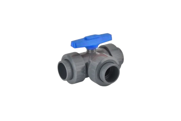 U-Pvc Üç Yollu Ball Su Valve (T Port)