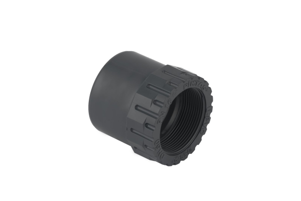 UH-PVC Dış Solvent Double Union Female Threaded Redüksiyonlu Adaptör