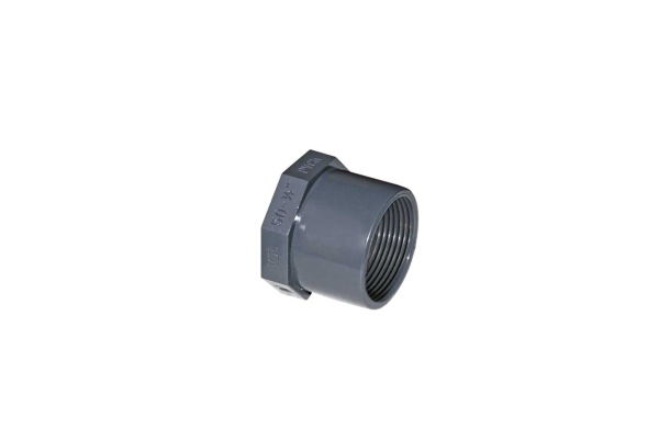 UH-PVC Dış Solvent Socket İç Diş Redüksiyon Adaptör