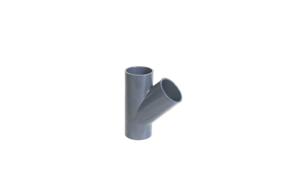 UH-PVC Solvent Socket 45° Te (Çatal)