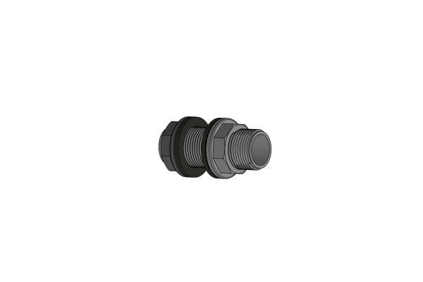 UH-PVC Solvent Socket Typ-B Male Threaded Depo Bağlantı Adaptörü (Uzun Tip)