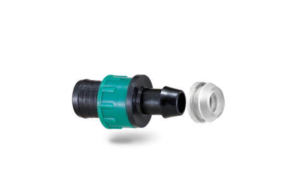 Yüzüklü Yassı Grommet Nipel - D.Ç:18mm