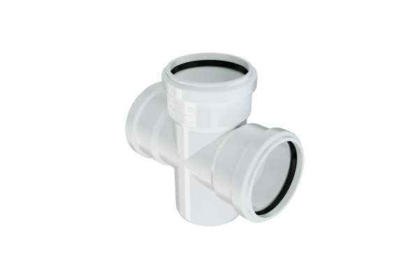 PVC-U Çift Çatal 87,5°